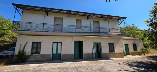 Exterior - Rustic Property with Large Garden in Sant'Angelo Dei Lombardi