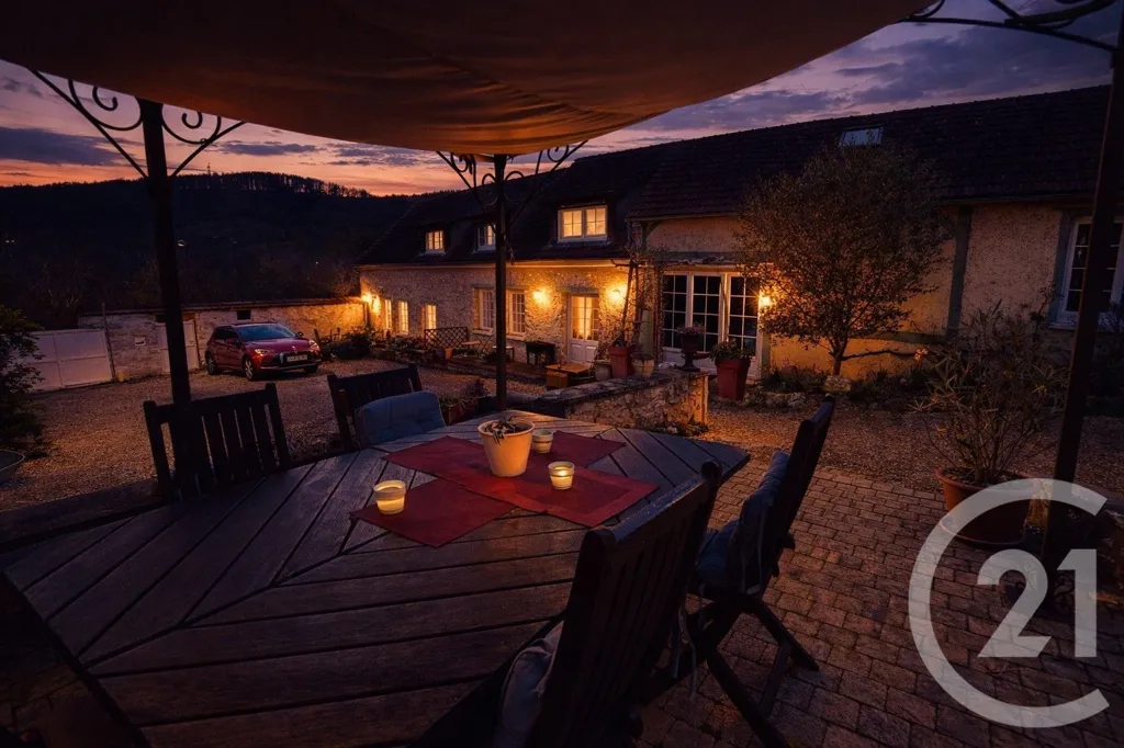 Terrass - Charming Longère with Panoramic Views near Vernon
