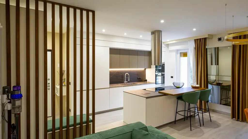 Cuisine - Modernised Triplex with Private Garden in Andora