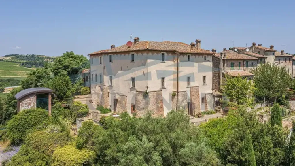 Õhuvaade - Renaissance Castle with Pool in Todi