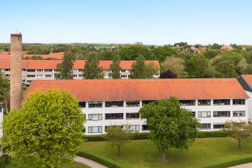 Vista aerea - Apartment with Central Heating in Espergærde