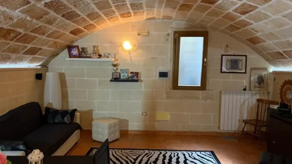 Séjour - Rustic-Style Apartment with Terrazzo in Sava