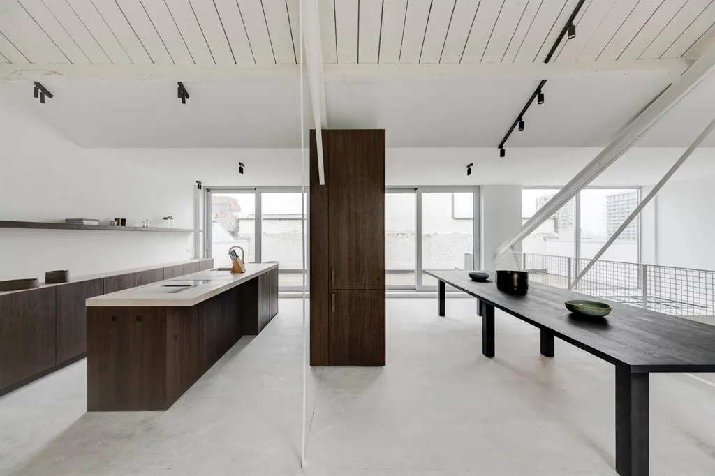 Söögituba - Renovated Loft with Terrace on Eilandje