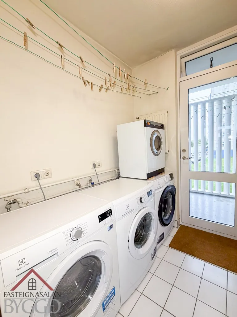 Buanderie - Apartment with West Balcony in Reykjavik