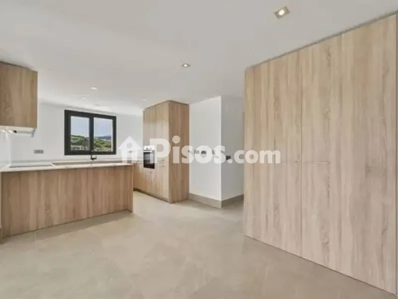 Kitchen - Contemporary Flat with Pool in Casares Costa
