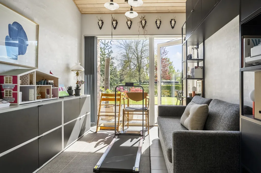 Living Room - Modern Luxury Villa with Spa in Juelsminde