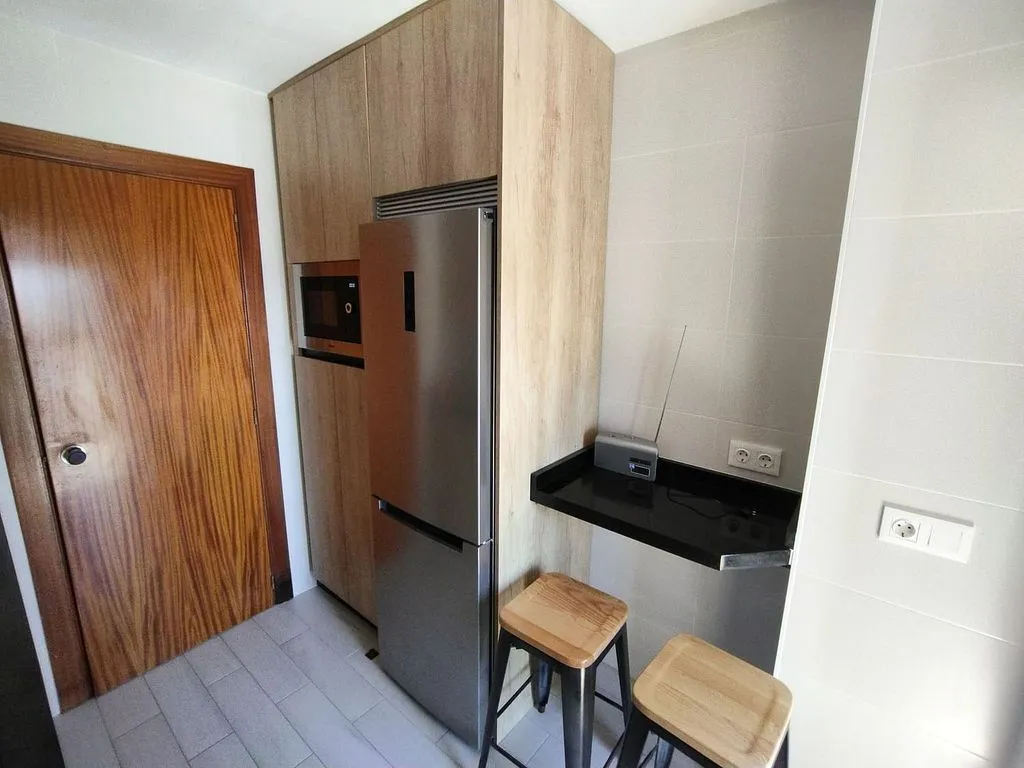 Küche - Apartment with Sea Views in Valdelagrana