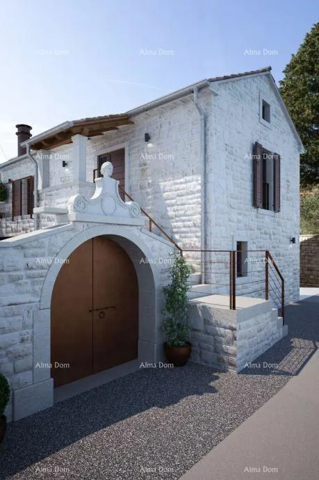 Two Stone Houses with Pool in Tinjan