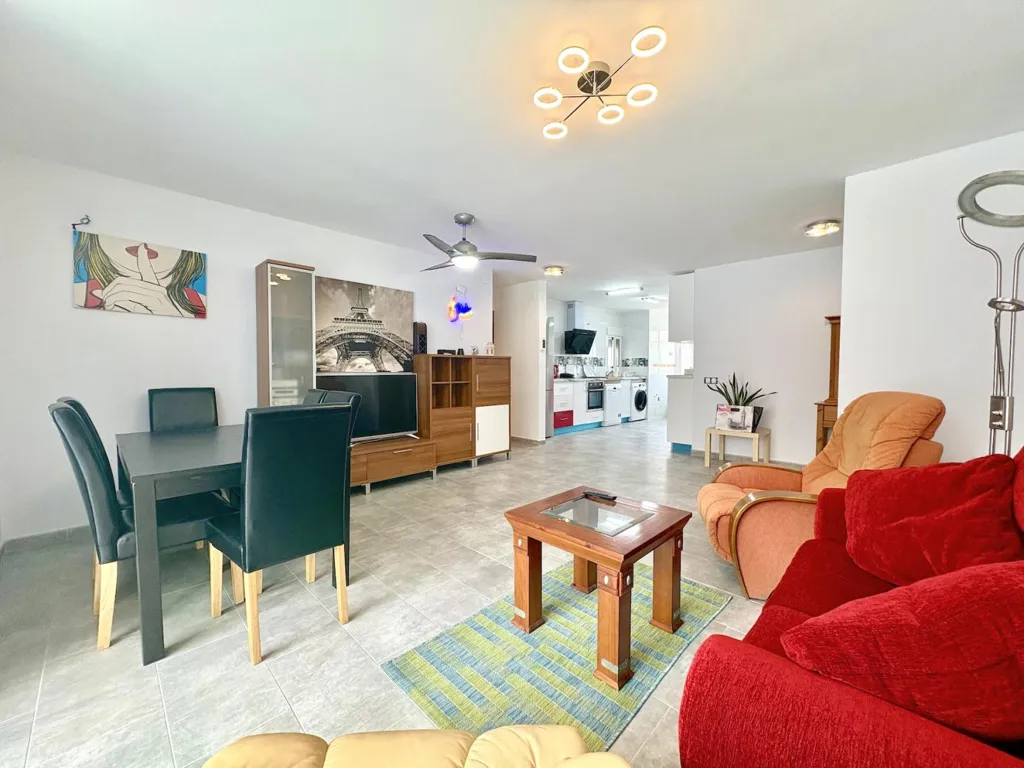 Séjour - Apartment with Terrace in Torremolinos Centre