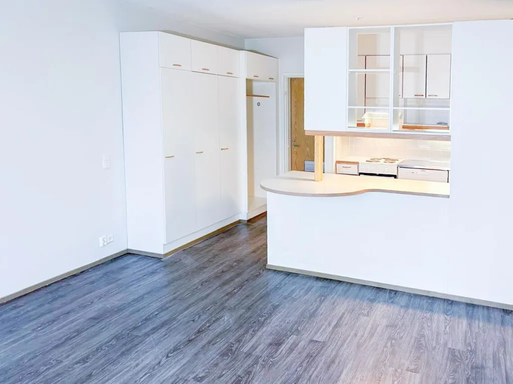 Köök - Compact Apartment with Balcony in Petonen, Kuopio