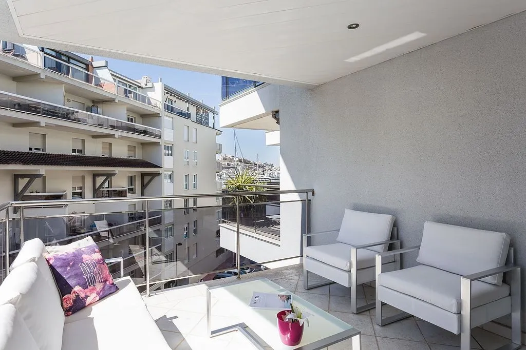 Balcone - Apartment with Pool in Marina Botafoch, Ibiza