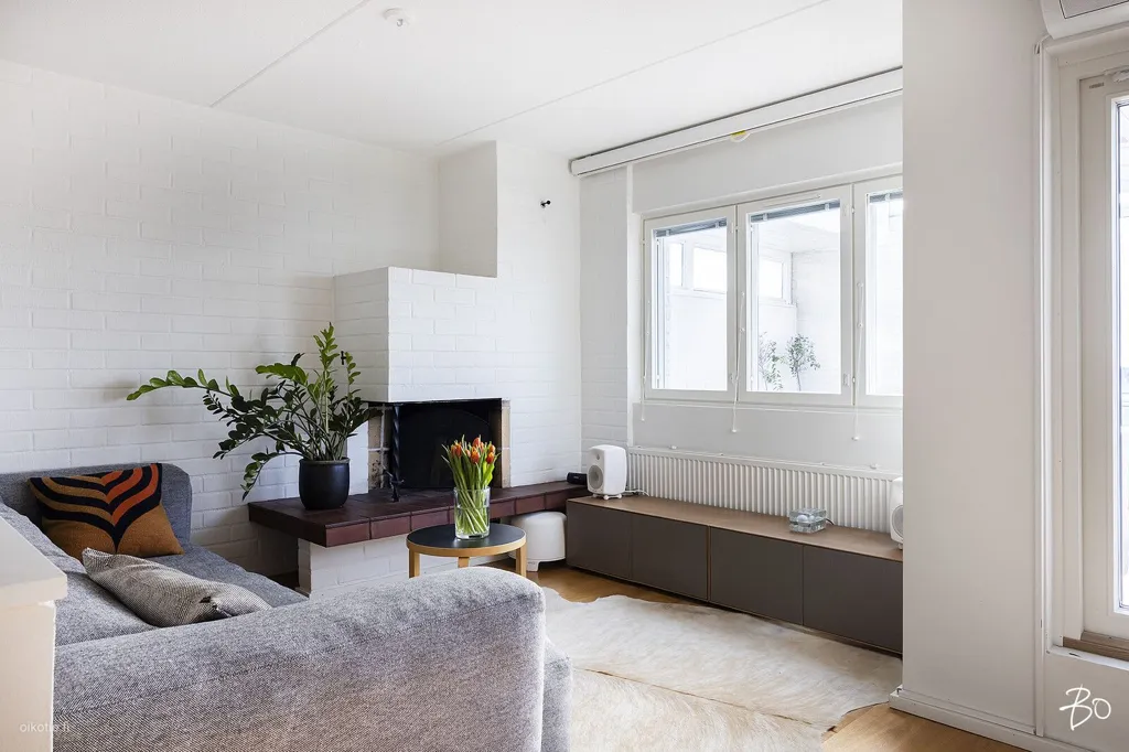 Elutuba - Modernised Apartment with Sea View in Laurinlahti