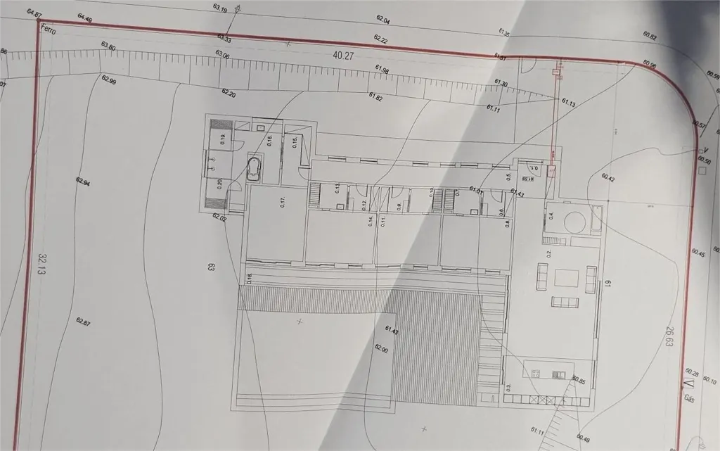 Plan - Single-Story Villa with Pool in Olhão