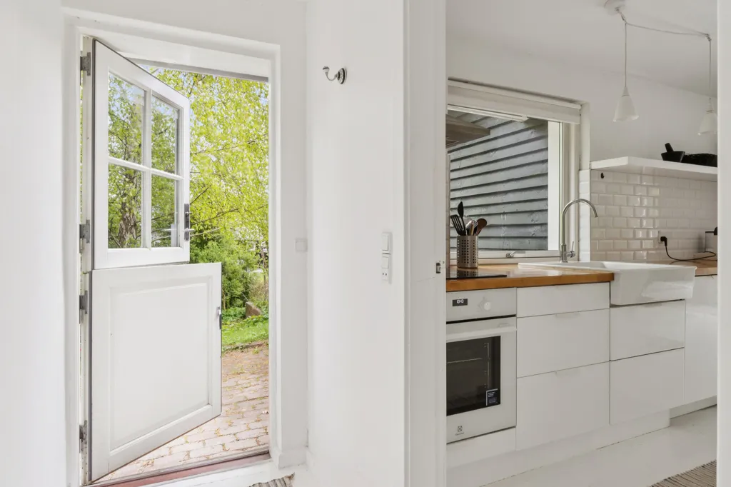 Köök - Classical Summerhouse with Panoramic View in Hornbæk