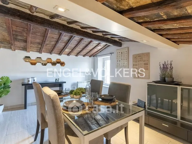 Söögituba - Panoramic Penthouse in Trastevere, Rome