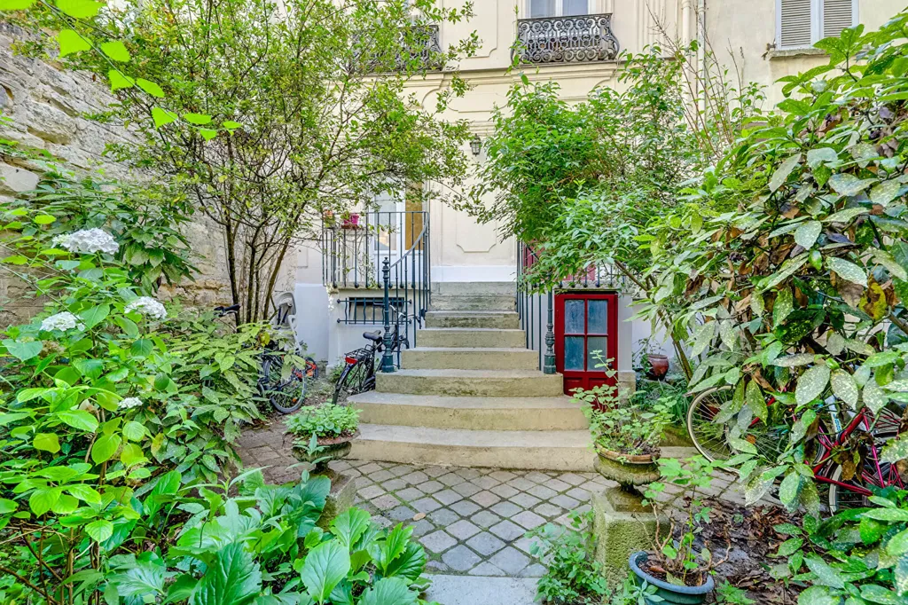 Jardin - Appartement avec cour arborée à Paris 14 - Mairie