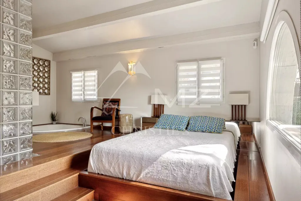 Chambres - Villa Contemporaine avec Piscine à Cannes