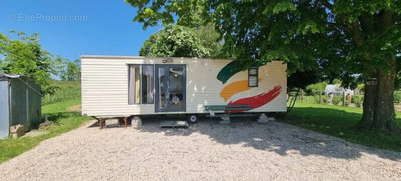 Välivaade - Leisure Plot with Mobile Home in Verdun-Ciel