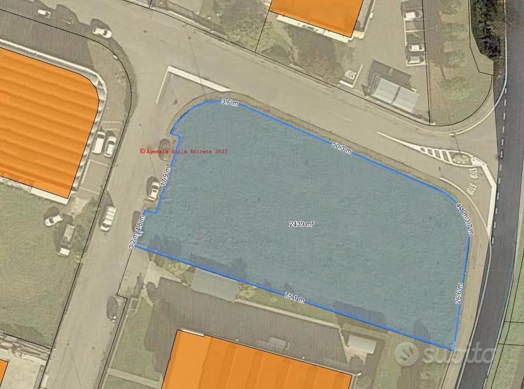 Plaan - Industrial Plot with Edificable Space in Borgo Veneto