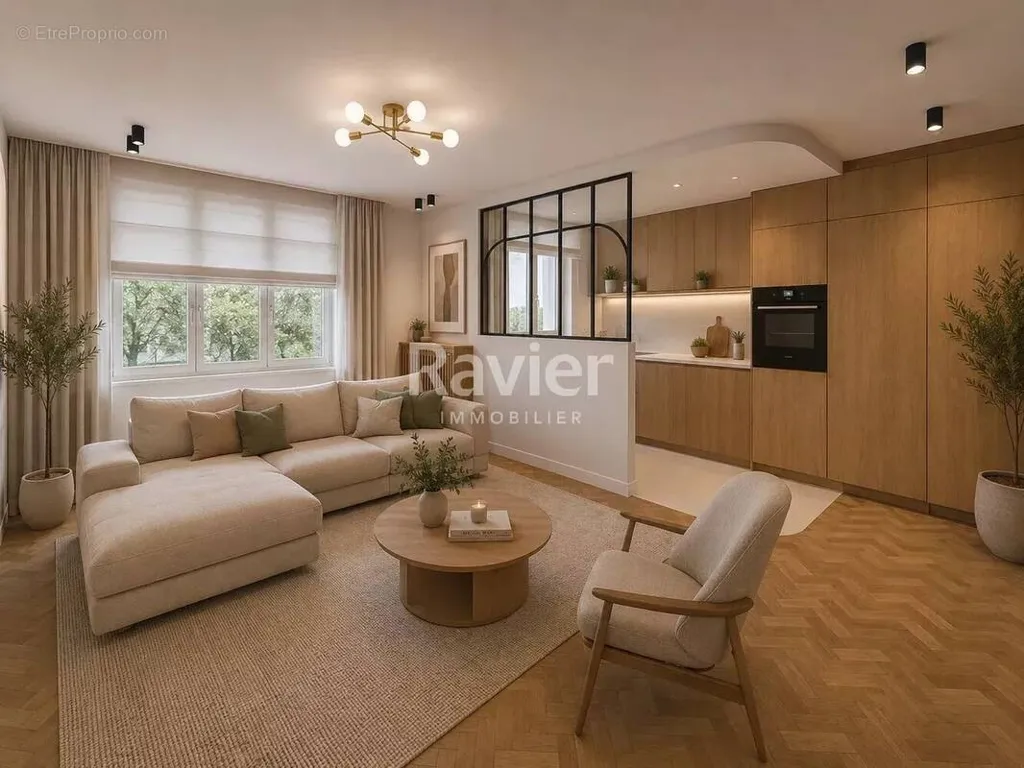 Soggiorno - Renovated 2-Bed Flat in Boulogne-Billancourt