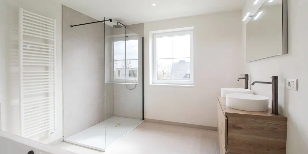 Salles de bain - Nouvelle Construction Économe en Énergie à Hooglede