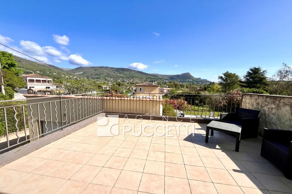 Terraza - Renovated Niçoise House with Pool in Vence