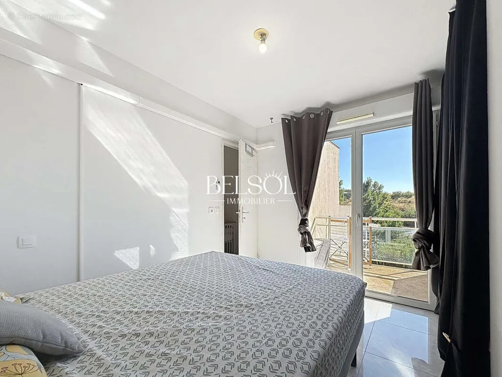 Chambres - Appartement lumineux avec balcon à Perpignan