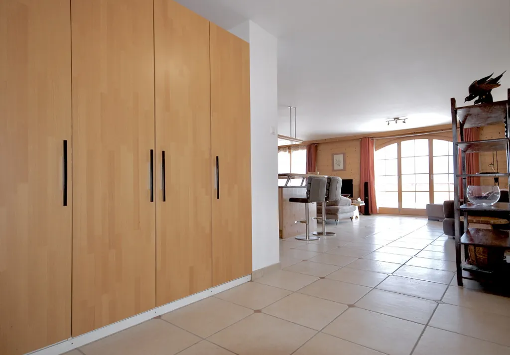 Kitchen - Apartment with Panoramic View in Leysin