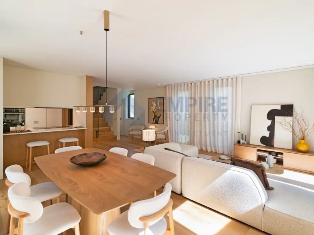 Sala da pranzo - Luxury Duplex Flat with Garden in Monte Estoril