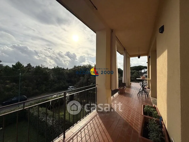 Balcony - Rear-Upper Flat with Sea View in Pisa