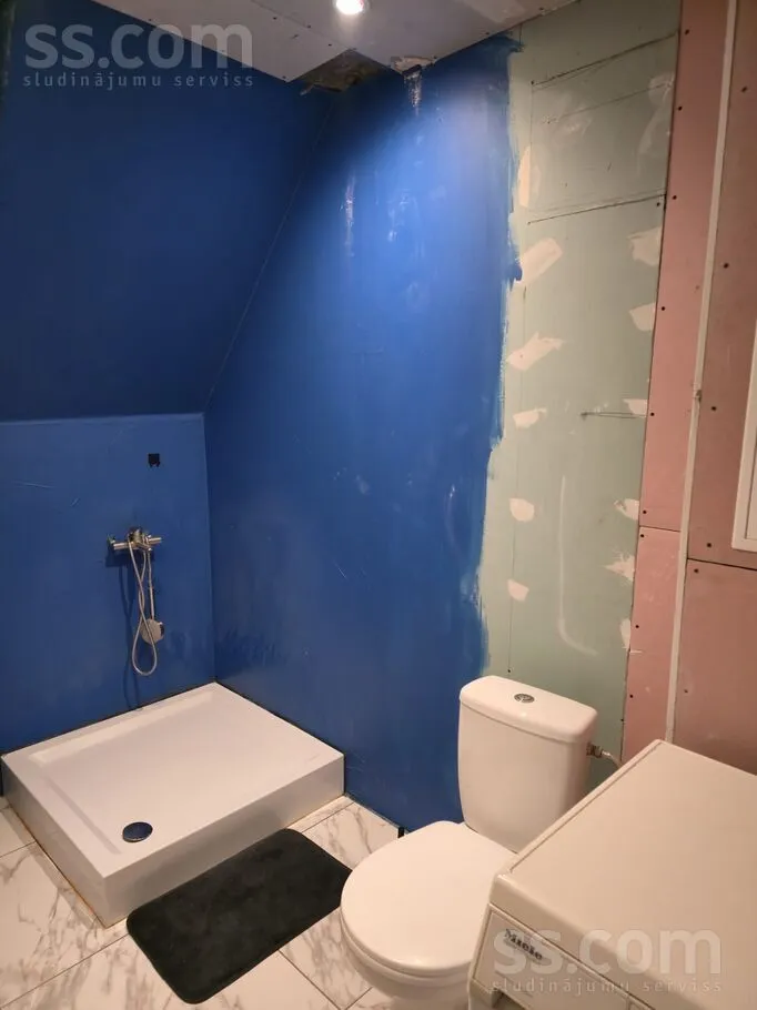 Salles de bain - Two-Storey Flat with Garden in Saldus Centre