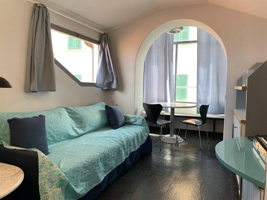 Séjour - Studio Apartment with Sea View in Noli