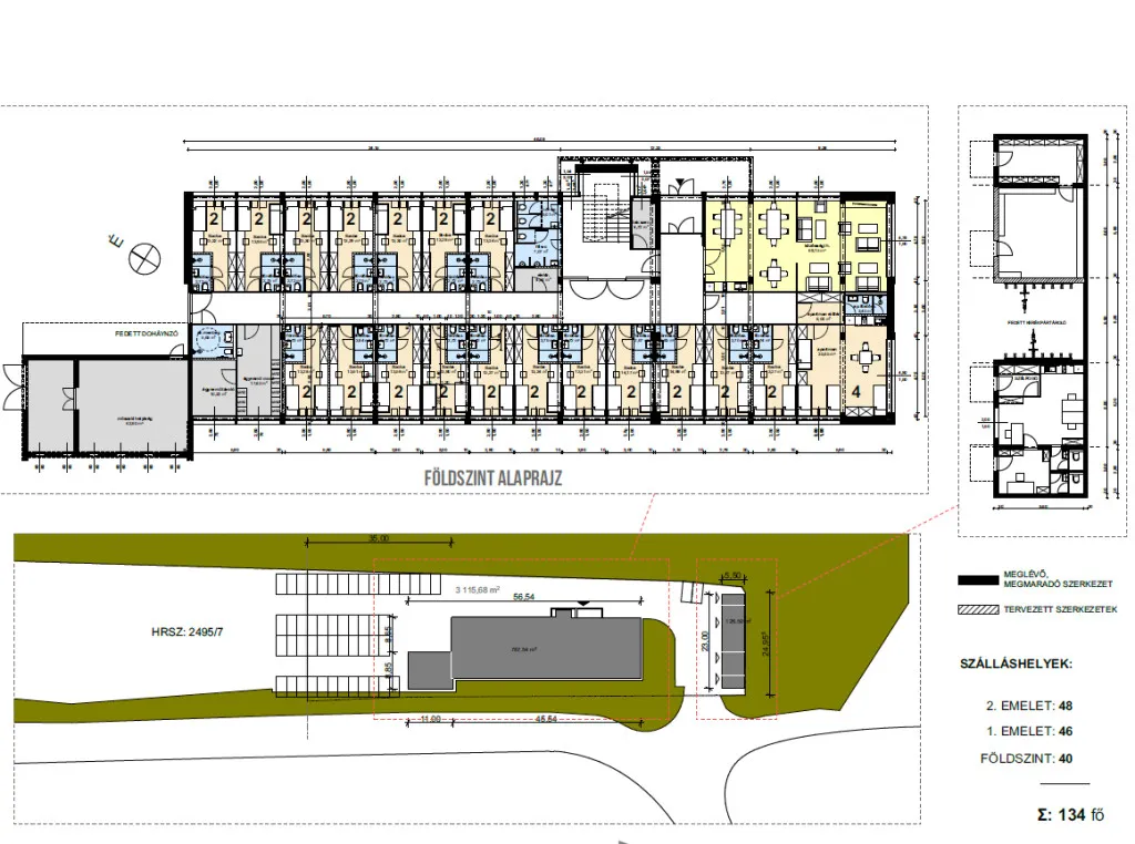 Planimetria - Commercial Development Opportunity in Tatabánya
