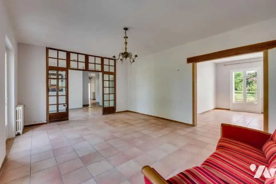 Séjour - Ferme Lauragaise avec Piscine à Belberaud