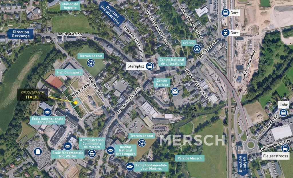Modern Apartment with Terrace in Mersch