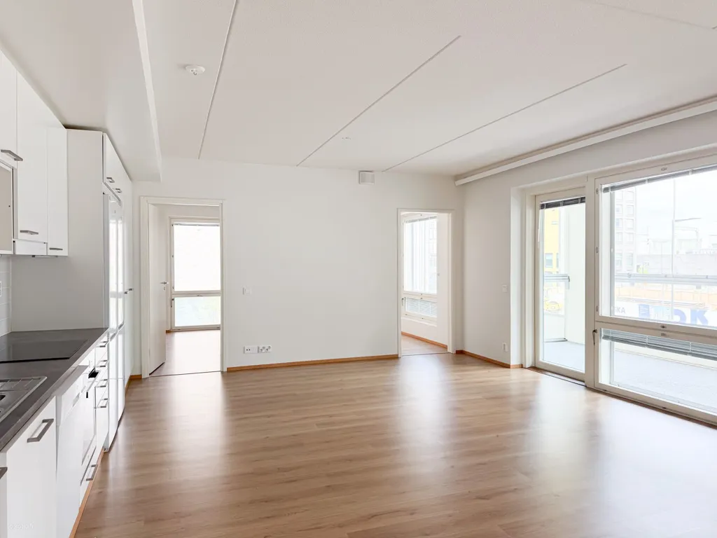 Köök - Modern Flat with Balcony in Pasila, Helsinki
