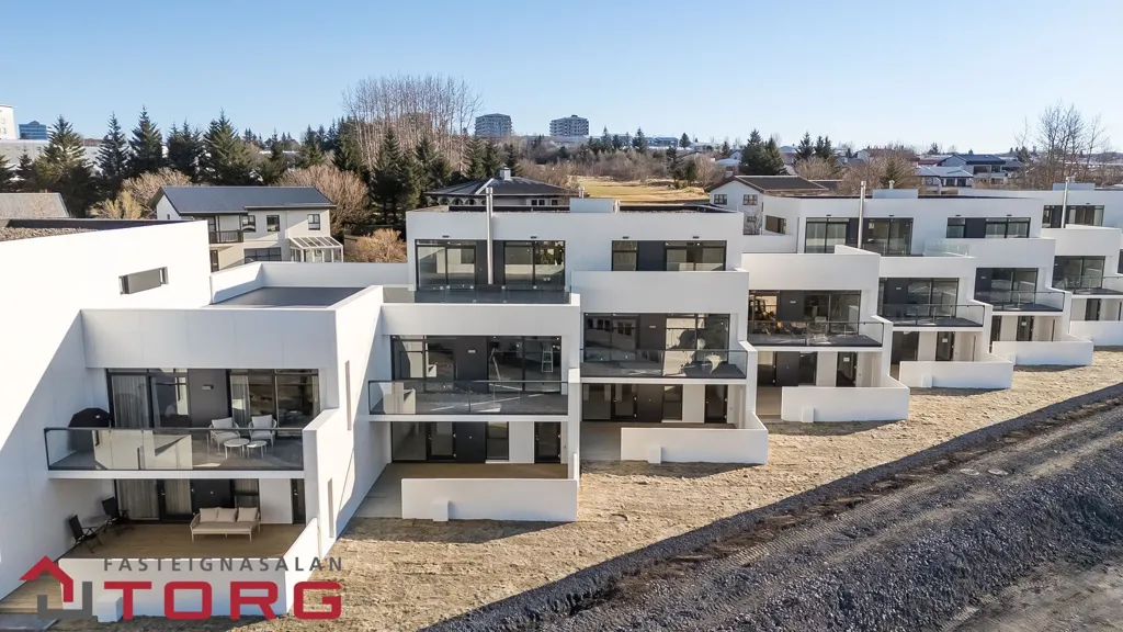 Vue aérienne - Appartement 5 pièces à Reykjavík