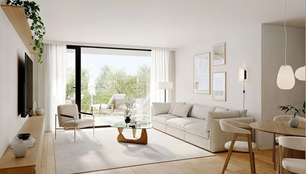 Séjour - New Flat with Pool in Portonovo