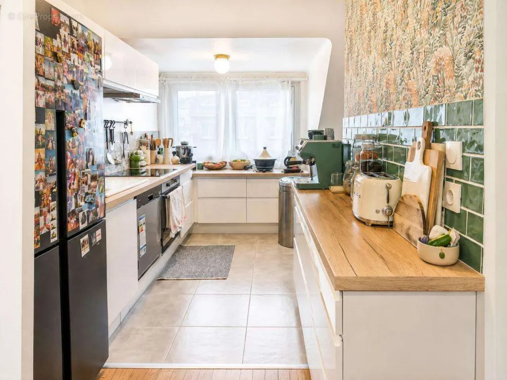 Köök - Bright T3 Apartment in Brest's Triangle d'Or