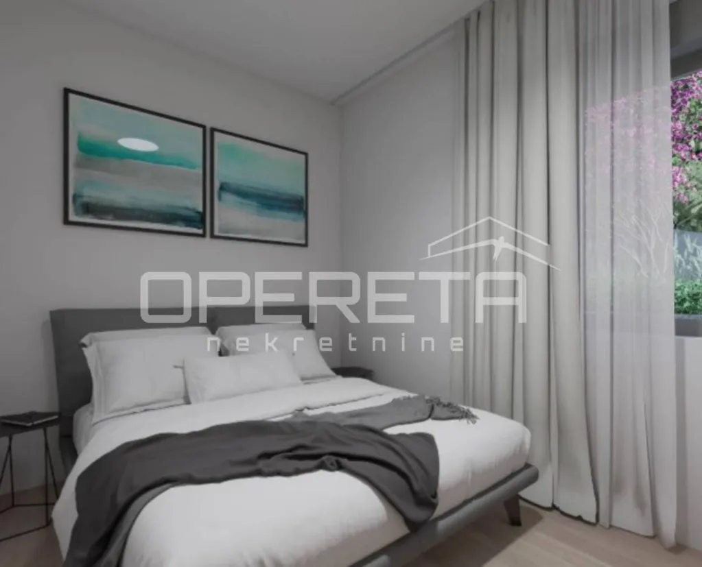 Chambres - Spacious Two-Bedroom Apartment with Balcony in Omiš