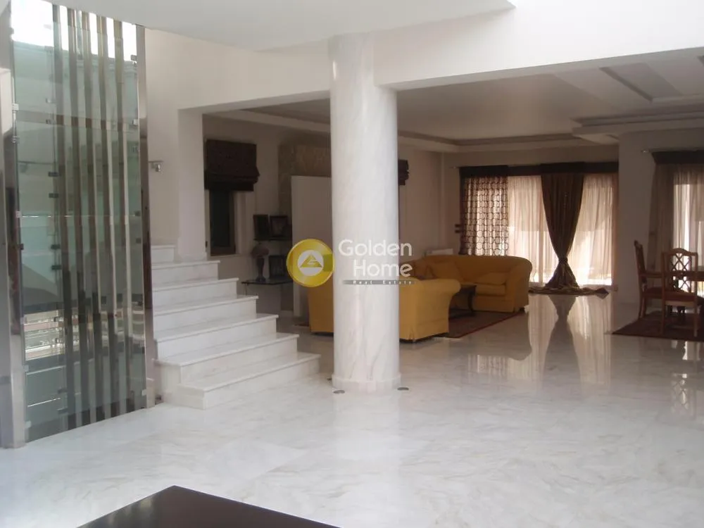 Séjour - Independent Villa with Garden in Thriamvos