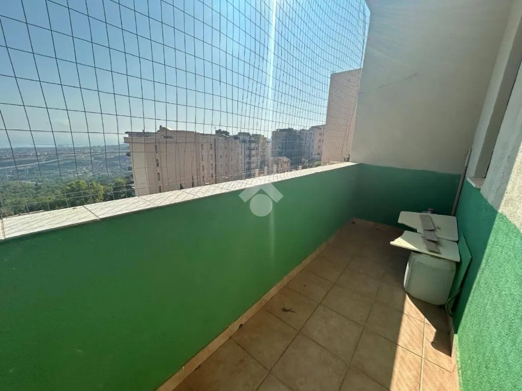 Balcony - Four-Bedroom Apartment with Sea View in Agrigento