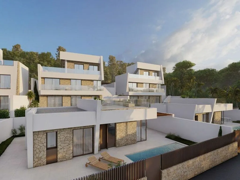 Exterior - Chalet with Pool and Terrace in Finestrat
