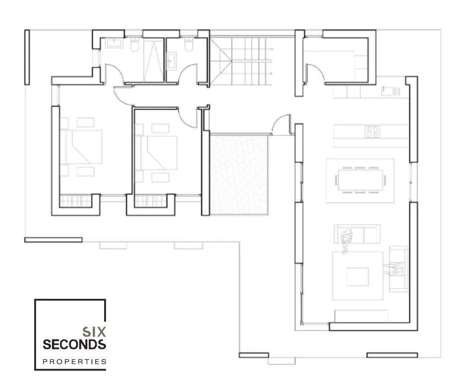 Plan - Modern Villa with Pool in Rojales