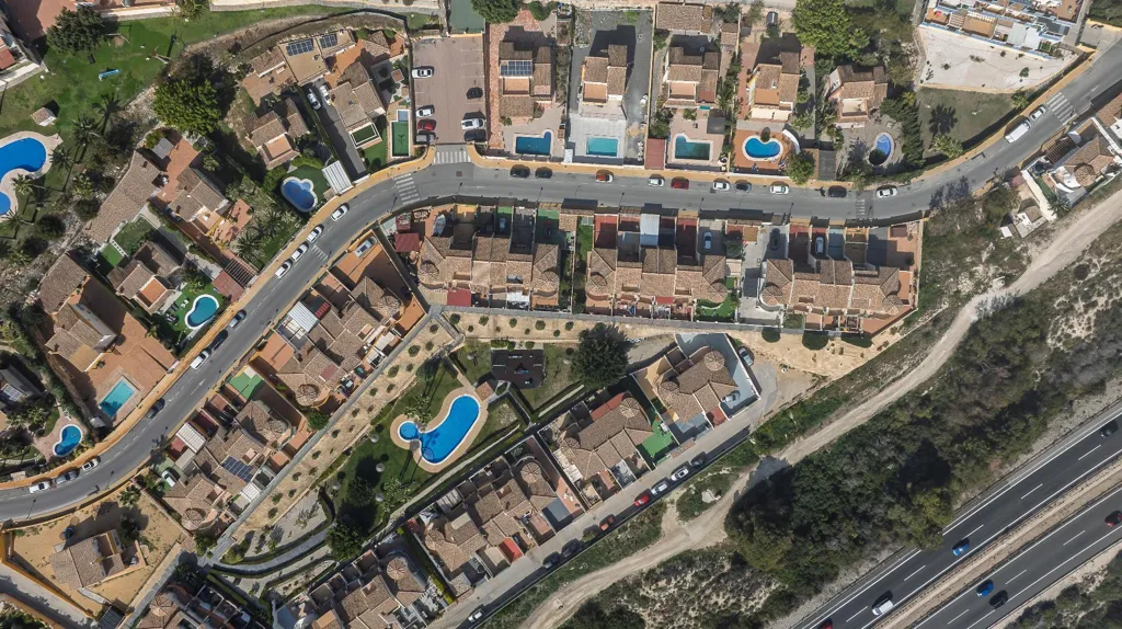 Vue aérienne - Duplex with South Terrace in Balcón de Finestrat