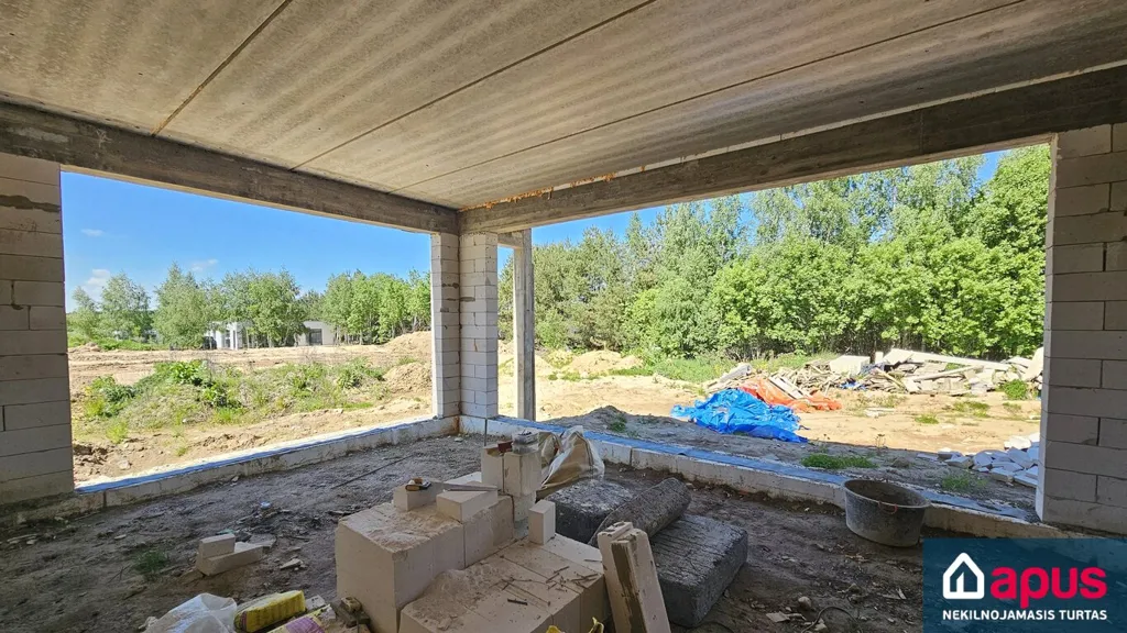 Toad - One-Storey House with Partial Finishing in Lindiniskes