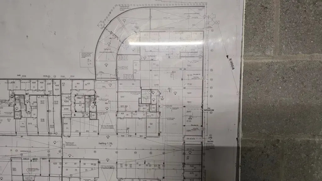 Plan - Place de Parking Intérieure à Louer à Louvain