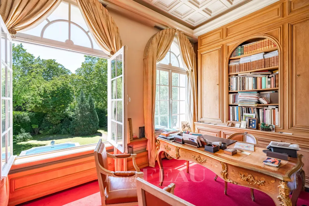 Kabinet - Néo-Classical Villa with Park in Le Vésinet