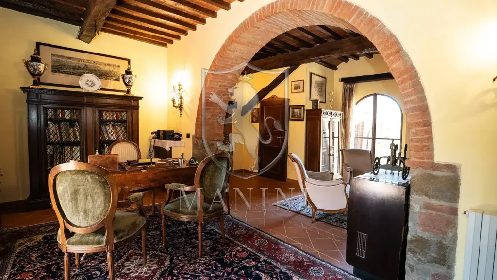 Salle à manger - Historic Castle with Garden in Sinalunga