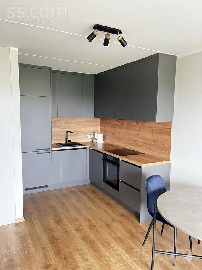 Cuisine - 2-Bedroom Flat with Balcony in Purvciems